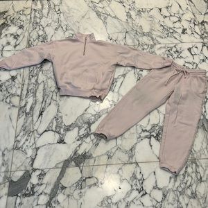 TNA Sweat Suit Cozy Fleece